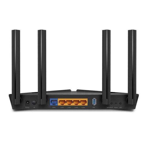 TP-Link Archer AX50 draadloze router Gigabit Ethernet Dual-band (2.4 GHz / 5 GHz) Zwart (ARCHER AX50)