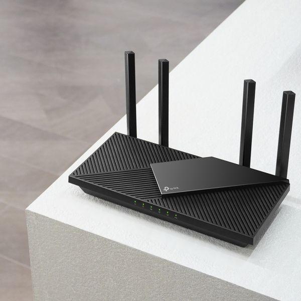 TP-Link Archer AX55 Pro draadloze router Gigabit Ethernet Dual-band (2.4 GHz / 5 GHz) Zwart (ARCHER AX55 PRO)