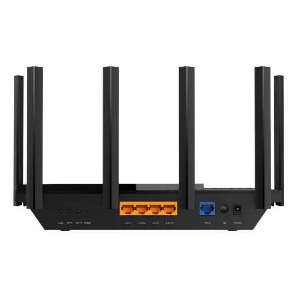 TP-Link Archer AX5400 draadloze router Gigabit Ethernet Tri-band (2,4 GHz / 5 GHz / 6 GHz) Zwart (ARCHER AXE75)