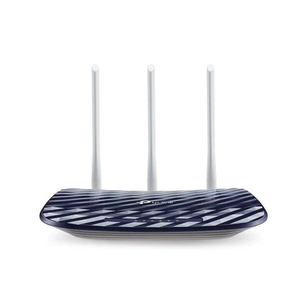 TP-Link AC750 draadloze router Fast Ethernet Dual-band (2.4 GHz / 5 GHz) Zwart, Wit (ARCHER C20)