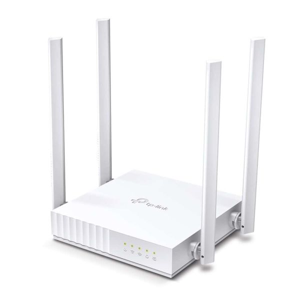TP-Link ARCHER C24 draadloze router Fast Ethernet Dual-band (2.4 GHz / 5 GHz) Wit (ARCHER C24) TP-Link ARCHER C24 draadloze router Fast Ethernet Dual-band (2.4 GHz / 5 GHz) Wit (ARCHER C24)