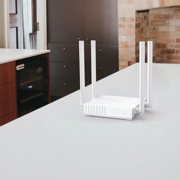TP-Link ARCHER C24 draadloze router Fast Ethernet Dual-band (2.4 GHz / 5 GHz) Wit (ARCHER C24) TP-Link ARCHER C24 draadloze router Fast Ethernet Dual-band (2.4 GHz / 5 GHz) Wit (ARCHER C24)