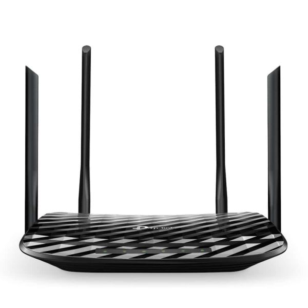TP-Link Archer C6 draadloze router Gigabit Ethernet Dual-band (2.4 GHz / 5 GHz) Zwart (ARCHER C6)