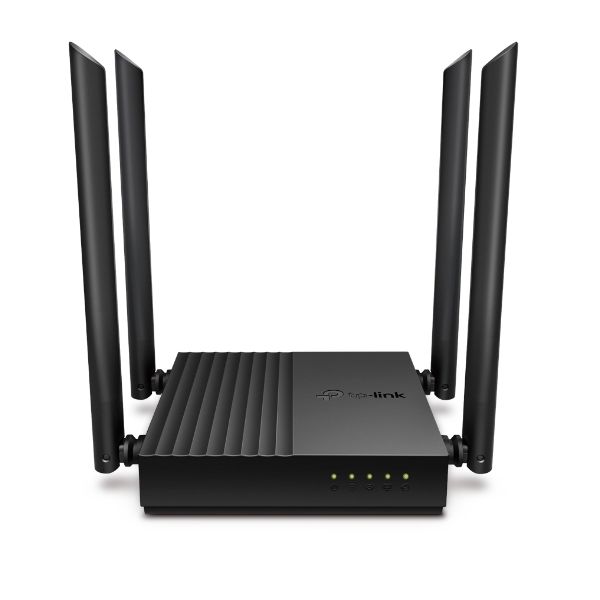 TP-Link Archer C64 draadloze router Gigabit Ethernet Dual-band (2.4 GHz / 5 GHz) Zwart (ARCHER C64)