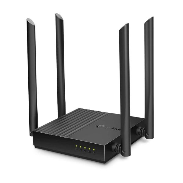 TP-Link Archer C64 draadloze router Gigabit Ethernet Dual-band (2.4 GHz / 5 GHz) Zwart (ARCHER C64)