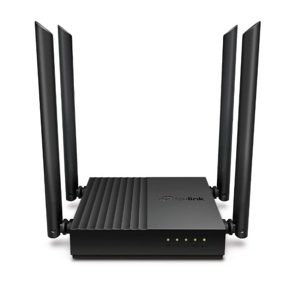 TP-Link Archer C64 draadloze router Gigabit Ethernet Dual-band (2.4 GHz / 5 GHz) Zwart (ARCHER C64)