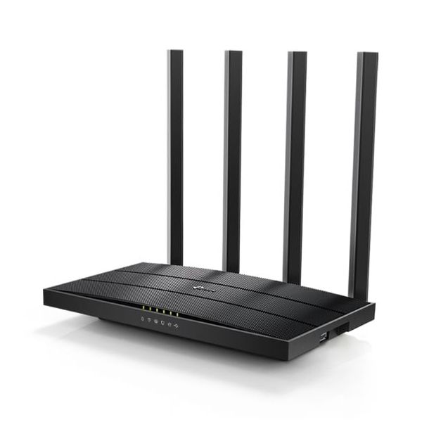 TP-Link Archer C6U draadloze router Gigabit Ethernet Dual-band (2.4 GHz / 5 GHz) Zwart (ARCHER C6U) TP-Link Archer C6U draadloze router Gigabit Ethernet Dual-band (2.4 GHz / 5 GHz) Zwart (ARCHER C6U)