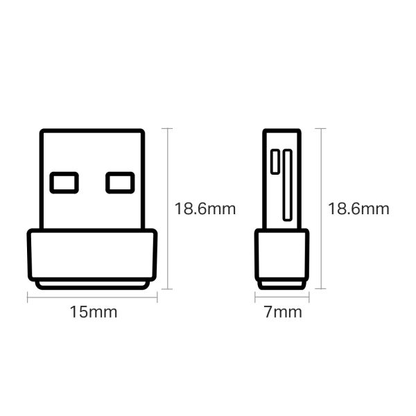 TP-Link Archer T2U Nano 433 Mbit/s (ARCHER T2U NANO)