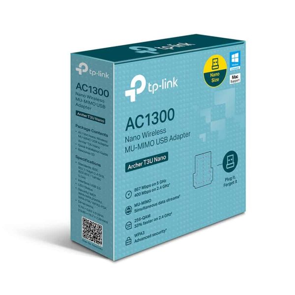 TP-Link Archer T3U Nano WLAN 1267 Mbit/s (ARCHER T3U NANO)