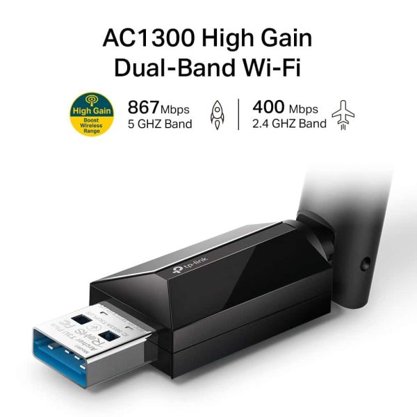 TP-Link Archer T3U Plus WLAN 867 Mbit/s (ARCHER T3U PLUS)