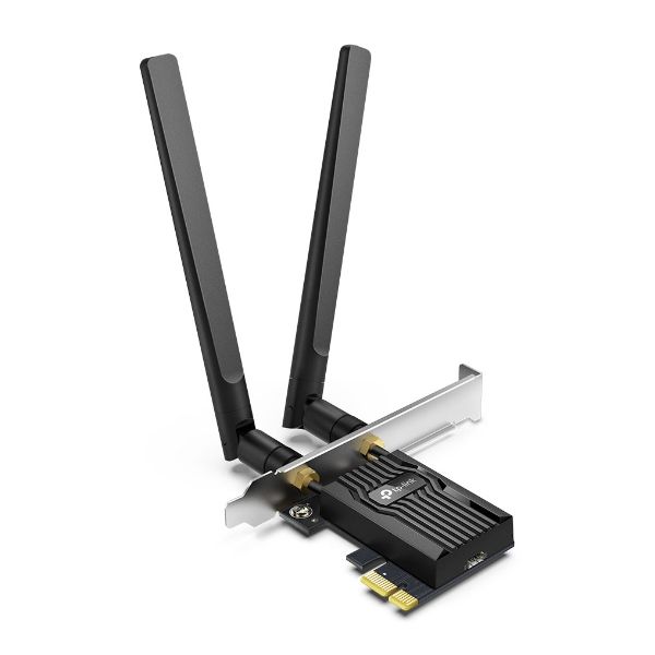 TP-Link ARCHER TX55E netwerkkaart WLAN / Bluetooth 2402 Mbit/s (ARCHER TX55E) TP-Link ARCHER TX55E netwerkkaart WLAN / Bluetooth 2402 Mbit/s (ARCHER TX55E)