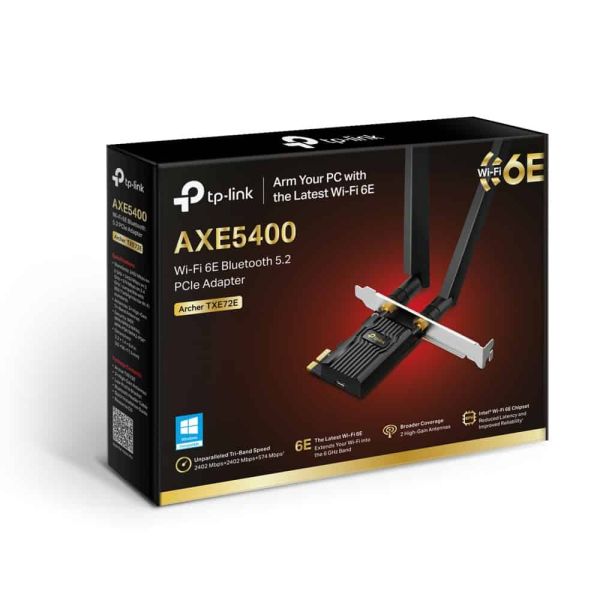 TP-Link Archer TXE72E Intern WLAN / Bluetooth 5400 Mbit/s (ARCHER TXE72E)