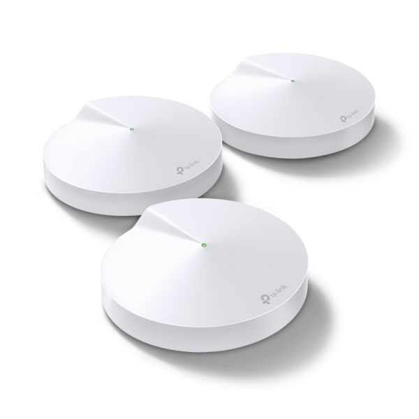 TP-Link Deco M5(3-pack) Dual-band (2.4 GHz / 5 GHz) Wi-Fi 5 (802.11ac) Wit 2 Intern (DECO M5(3-PACK))