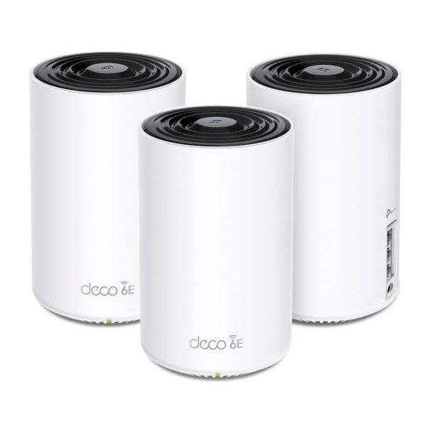 TP-Link Deco XE75 Tri-band (2,4 GHz / 5 GHz / 6 GHz) Wi-Fi 6E (802.11ax) Wit 3 Intern (DECO XE75(3-PACK))