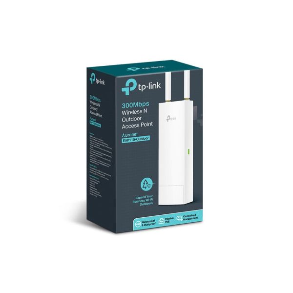 TP-Link Omada EAP110-Outdoor 300 Mbit/s Wit Power over Ethernet (PoE) (EAP110-OUTDOOR)