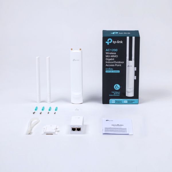 TP-Link Omada EAP225-Outdoor 1200 Mbit/s Wit Power over Ethernet (PoE) (EAP225-OUTDOOR) TP-Link Omada EAP225-Outdoor 1200 Mbit/s Wit Power over Ethernet (PoE) (EAP225-OUTDOOR)