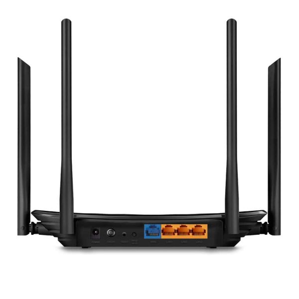 TP-Link AC1300 draadloze router Gigabit Ethernet Dual-band (2.4 GHz / 5 GHz) Zwart (EC225-G5)