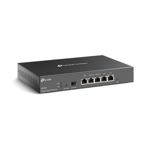 TP-Link TL-ER7206 bedrade router Gigabit Ethernet Zwart (ER7206)