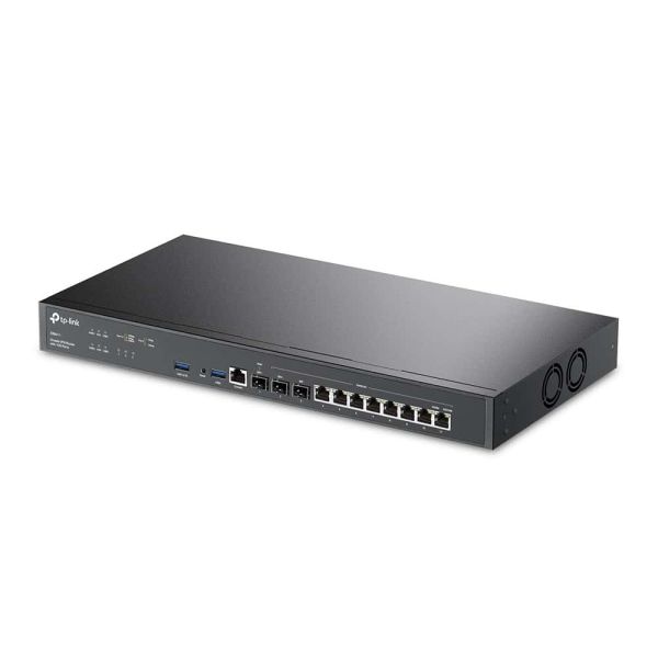 TP-Link ER8411 bedrade router Gigabit Ethernet Zwart (ER8411)