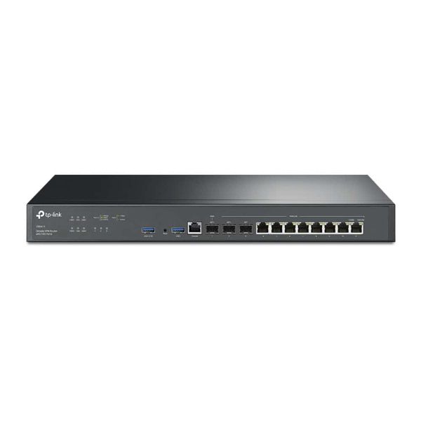 TP-Link ER8411 bedrade router Gigabit Ethernet Zwart (ER8411)