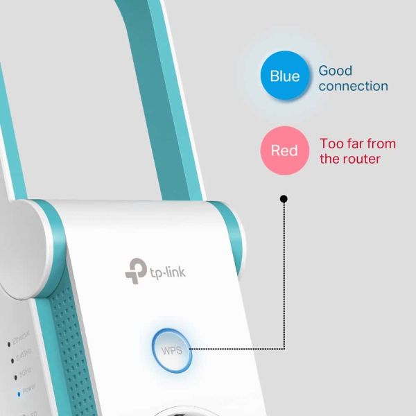 TP-Link RE365 Netwerkrepeater Wit 10, 100 Mbit/s (RE365)