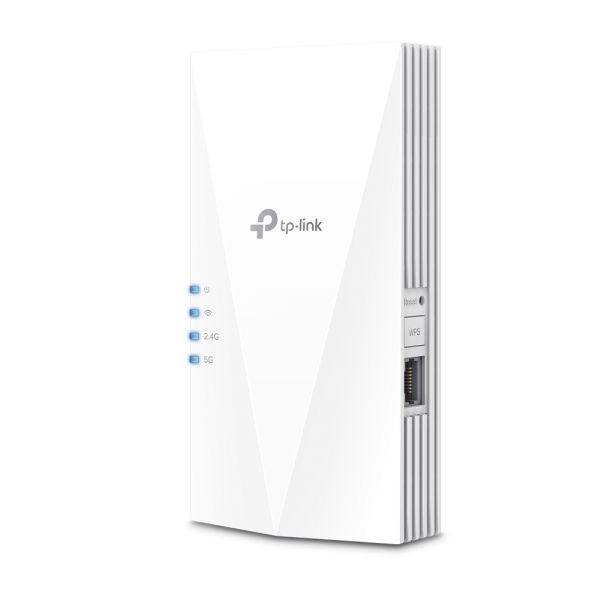 TP-Link RE600X netwerkextender Netwerkzender & -ontvanger Wit 10, 100, 1000 Mbit/s (RE600X)