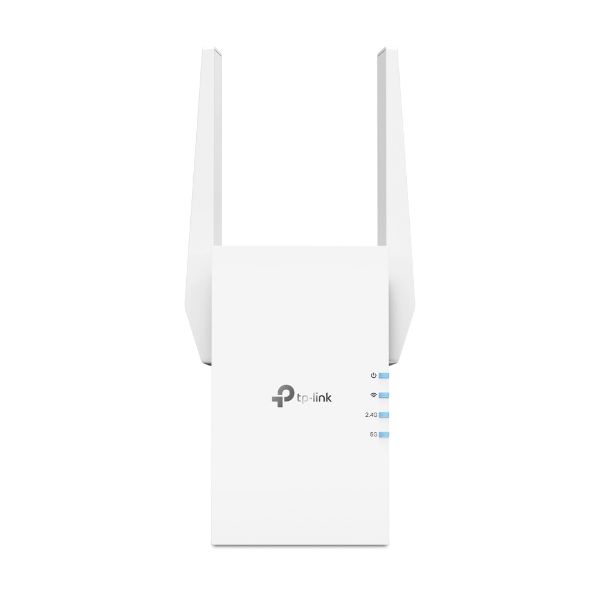 TP-Link RE705X mesh-wifi-systeem Dual-band (2.4 GHz / 5 GHz) Wi-Fi 6 (802.11ax) Wit 1 Extern (RE705X)