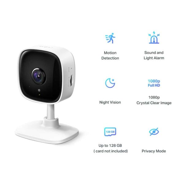 TP-Link Tapo C100 kubus IP-beveiligingscamera Binnen 1920 x 1080 Pixels (TAPO C100)