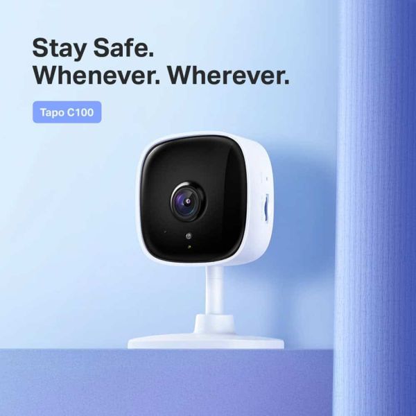 TP-Link Tapo C100 kubus IP-beveiligingscamera Binnen 1920 x 1080 Pixels (TAPO C100)