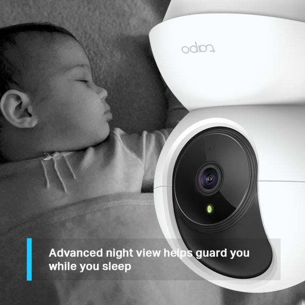 TP-Link Tapo C200 Bolvormig Binnen 1920 x 1080 Pixels Plafond (TAPO C200)