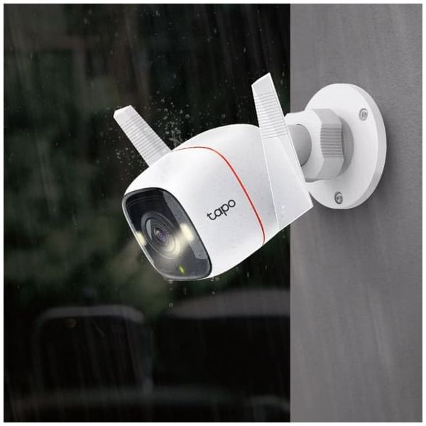 TP-Link Tapo C320WS Rond IP-beveiligingscamera Binnen & buiten 2160 x 1440 Pixels Muur (TAPO C320WS)