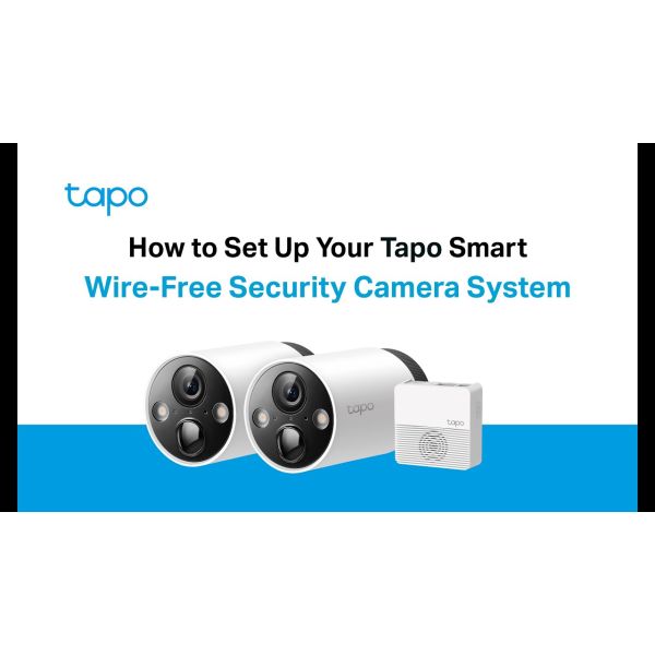 TP-Link Tapo C420 Turret IP-beveiligingscamera Binnen & buiten 2560 x 1440 Pixels Wand/paal (TAPO C420)