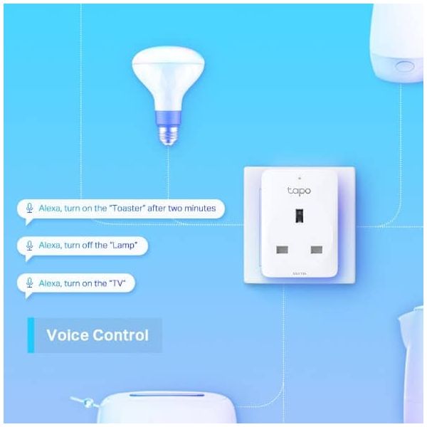 TP-Link Tapo P100 smart plug 2990 W Thuis Wit (TAPO P100(2-PACK))