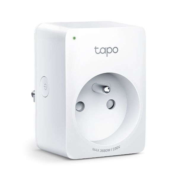 TP-Link Tapo Mini Smart Wi-Fi Socket Energy Monitor smart plug 3680 W Thuis Wit (TAPO P110(FR))