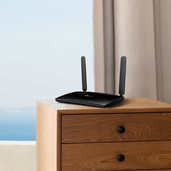TP-Link TL-MR6400 draadloze router Fast Ethernet Single-band (2.4 GHz) 4G Zwart (TL-MR6400 V4)