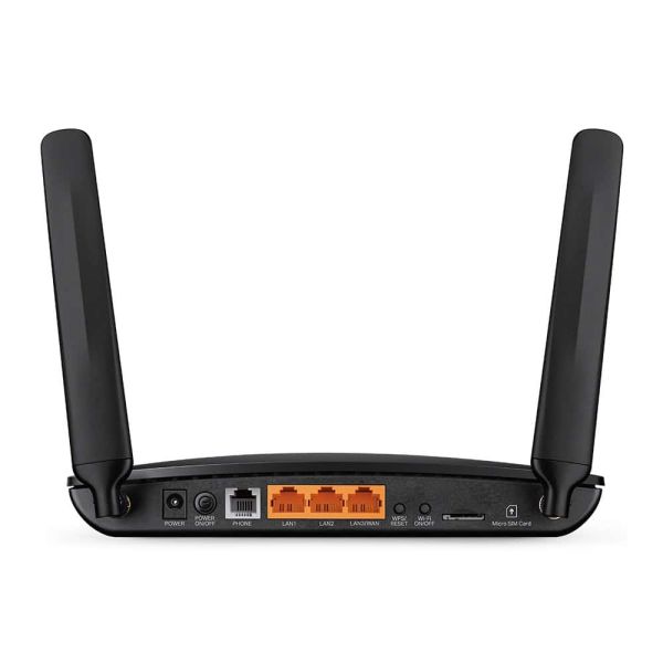 TP-Link TL-MR6500v draadloze router Fast Ethernet Single-band (2.4 GHz) 4G Zwart (TL-MR6500V)