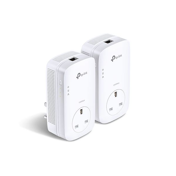 TP-Link TL-PA8010P KIT 1300 Mbit/s Ethernet LAN Wit 2 stuk(s) (TL-PA8010P KIT)