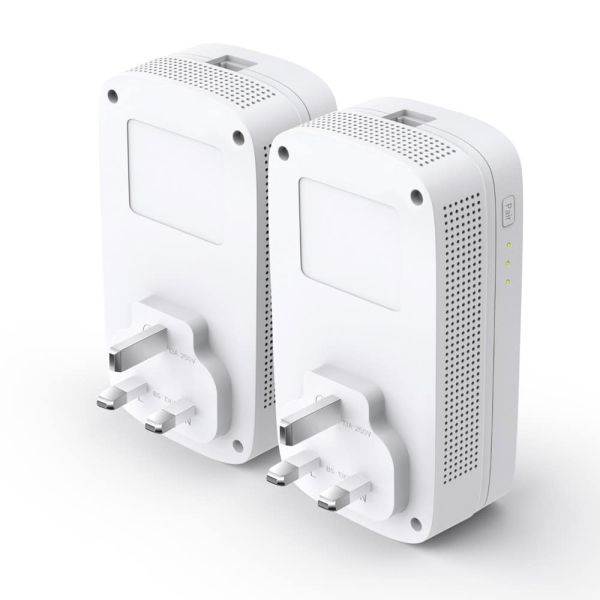 TP-Link TL-PA8010P KIT 1300 Mbit/s Ethernet LAN Wit 2 stuk(s) (TL-PA8010P KIT)