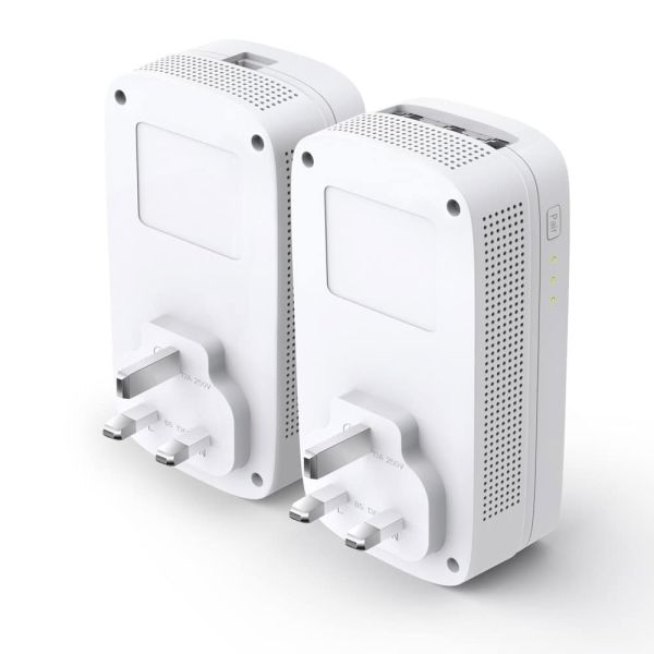 TP-Link TL-PA8033P KIT PowerLine-netwerkadapter 1300 Mbit/s Ethernet LAN Wit (TL-PA8033P KIT)