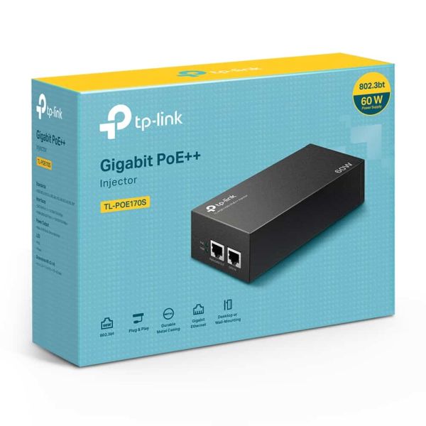 TP-Link TL-POE170S PoE adapter & injector Gigabit Ethernet (TL-POE170S)