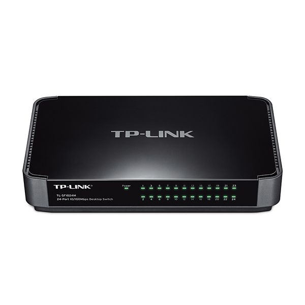 TP-Link TL-SF1024M Unmanaged Fast Ethernet (10/100) Zwart (TL-SF1024M)