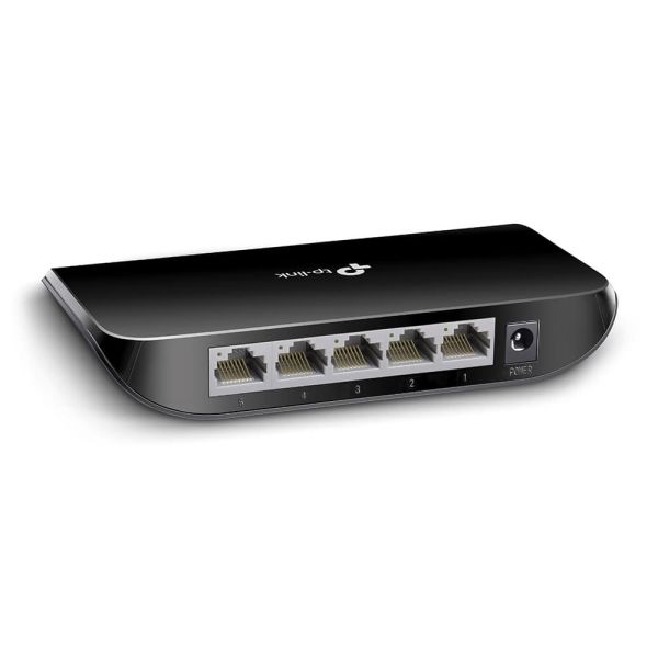 TP-Link TL-SG1005D Unmanaged Gigabit Ethernet (10/100/1000) Zwart (TL-SG1005D)