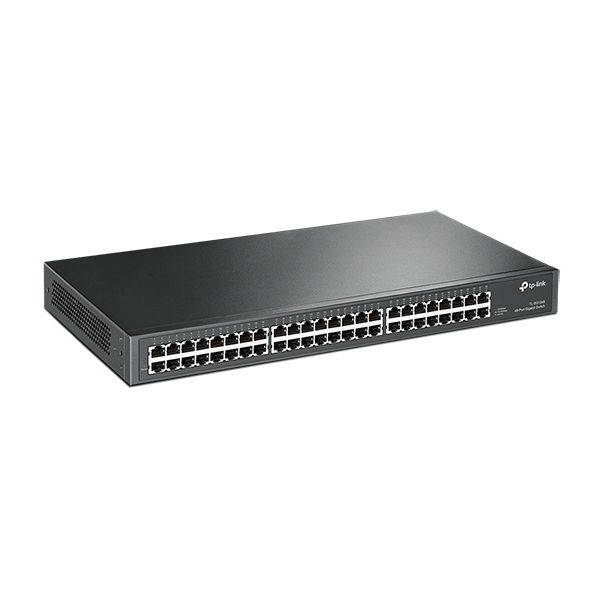 TP-Link TL-SG1048 Unmanaged Gigabit Ethernet (10/100/1000) 1U Zwart (TL-SG1048)