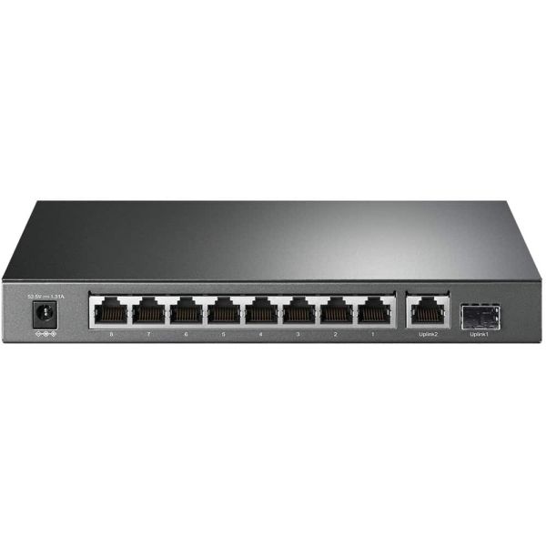 TP-Link TL-SG1210P netwerk-switch Unmanaged Gigabit Ethernet (10/100/1000) Power over Ethernet (PoE) Grijs (TL-SG1210P) TP-Link TL-SG1210P netwerk-switch Unmanaged Gigabit Ethernet (10/100/1000) Power over Ethernet (PoE) Grijs (TL-SG1210P)