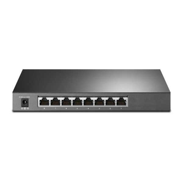 TP-Link TL-SG2008P netwerk-switch Managed L2/L2+ Gigabit Ethernet (10/100/1000) Power over Ethernet (PoE) Zwart (TL-SG2008P)