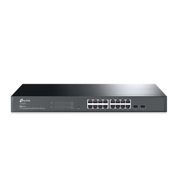 TP-Link TL-SG2218 netwerk-switch Managed L2/L2+ Gigabit Ethernet (10/100/1000) 1U Zwart (TL-SG2218)