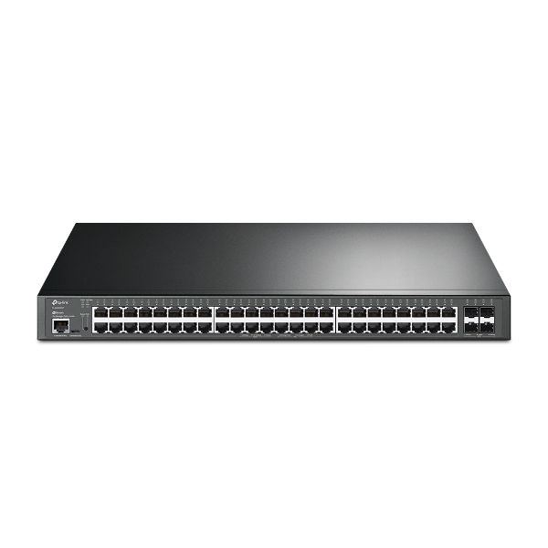 TP-Link TL-SG3452XP netwerk-switch Managed L2+ Gigabit Ethernet (10/100/1000) Power over Ethernet (PoE) 1U Zwart (TL-SG3452XP) TP-Link TL-SG3452XP netwerk-switch Managed L2+ Gigabit Ethernet (10/100/1000) Power over Ethernet (PoE) 1U Zwart (TL-SG3452XP)