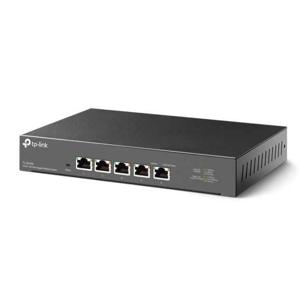 TP-Link TL-SX105 netwerk-switch Unmanaged 10G Ethernet (100/1000/10000) Zwart (TL-SX105)