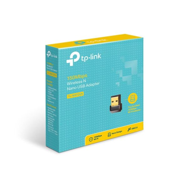 TP-Link TL-WN725N netwerkkaart WLAN 150 Mbit/s (TL-WN725N) TP-Link TL-WN725N netwerkkaart WLAN 150 Mbit/s (TL-WN725N)
