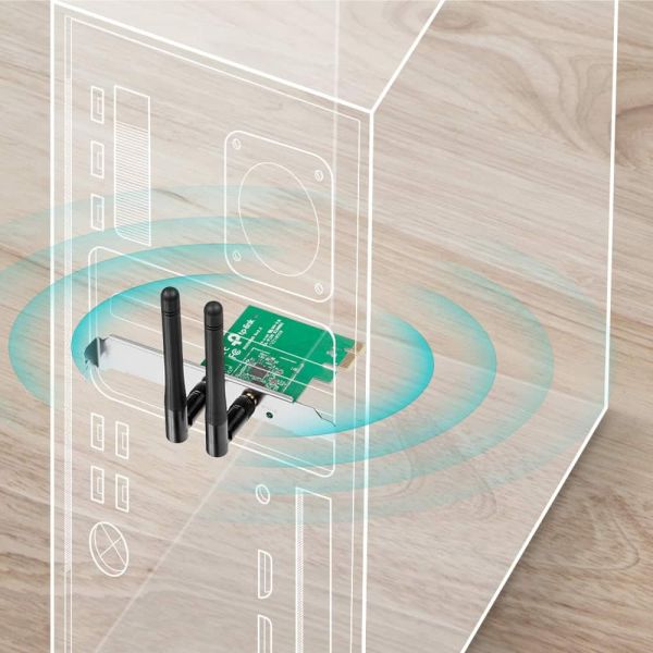TP-Link TL-WN881ND netwerkkaart Intern WLAN 300 Mbit/s (TL-WN881ND)